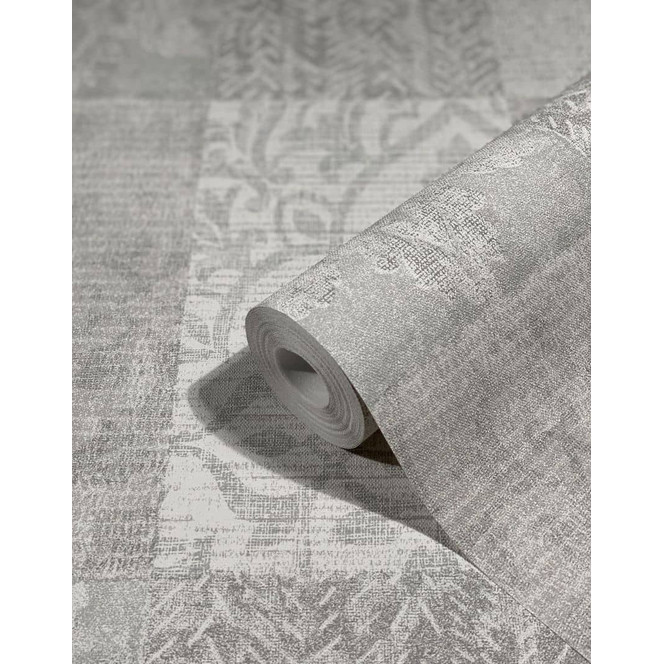 Vliestapete Grafisch Modern in Greige 