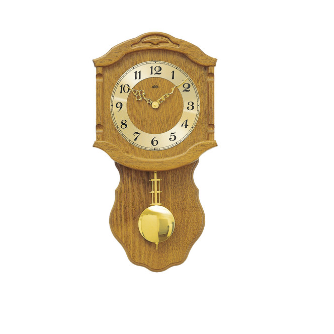 Wanduhr Eiche teilmassiv