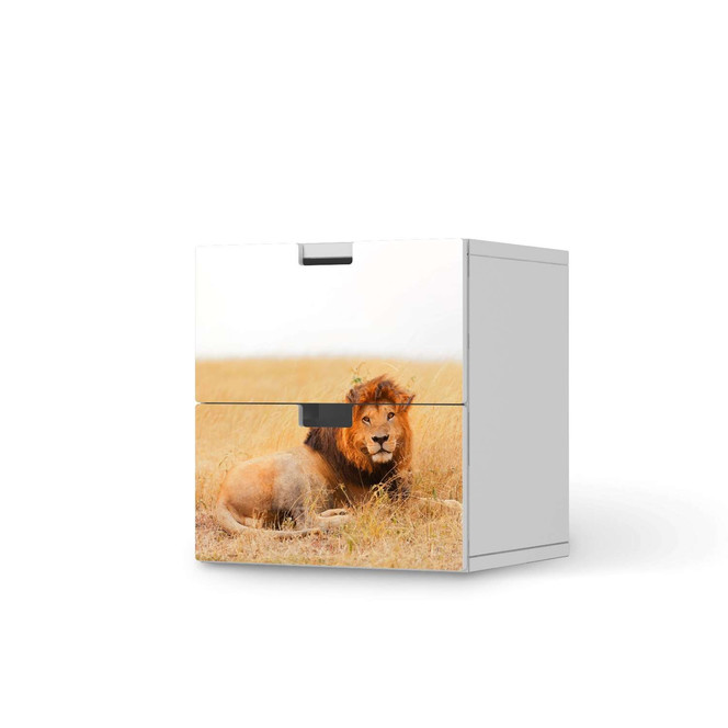 Klebefolie IKEA Stuva / Malad Kommode - 2 Schubladen - Lion King- Bild 1