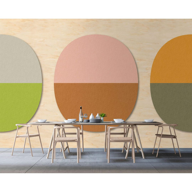 Livingwalls Fototapete Walls by Patel 2 split ovals 1 - Bild 1