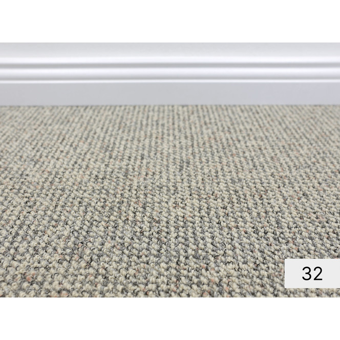 Re - Tweed Schlingen Teppichboden Meterware in 32