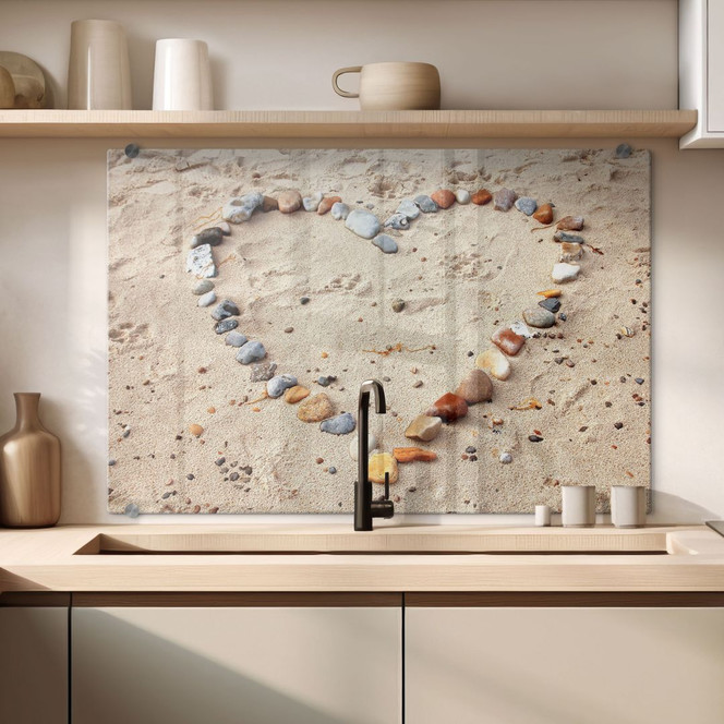 Spritzschutz Liebesstrand