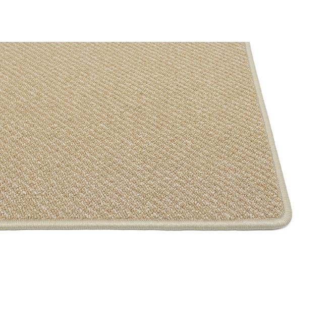 Bijou Loop Kettelteppich Rechteck Wunschmass in Sand