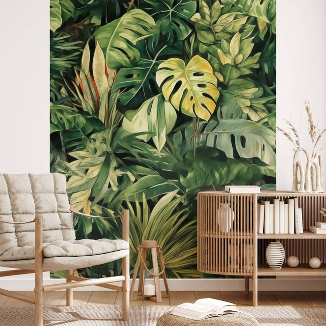Fototapete Urban Jungle - Dschungelpflanzen - Jaszke