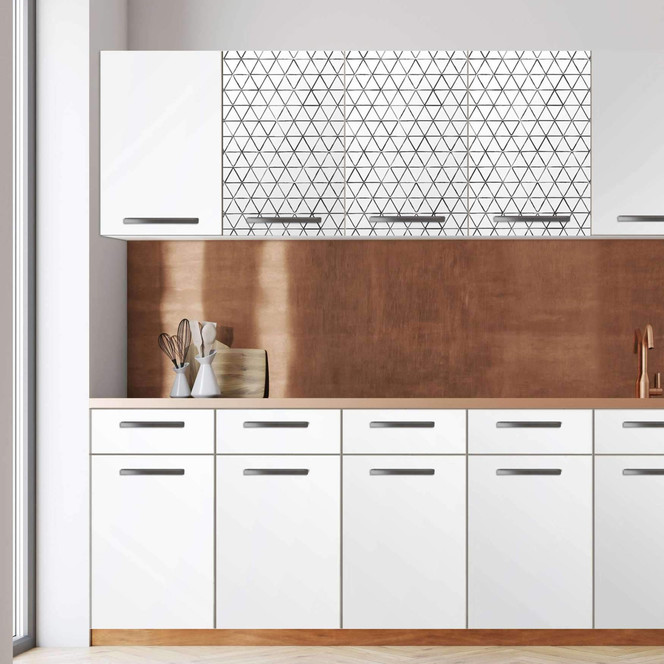 Klebefolie - Wandschrank 120cm Breite - Mediana