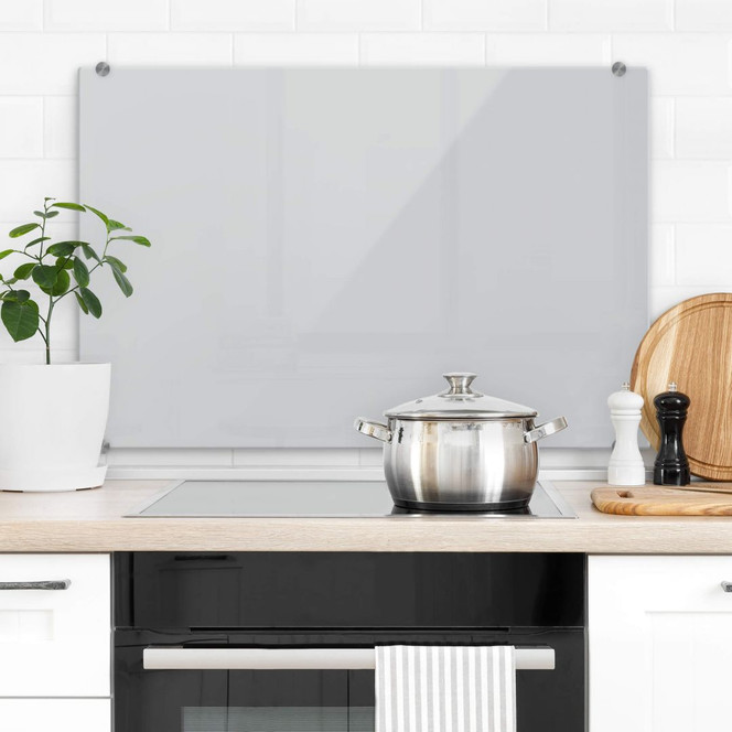 Spritzschutz Hellgrau