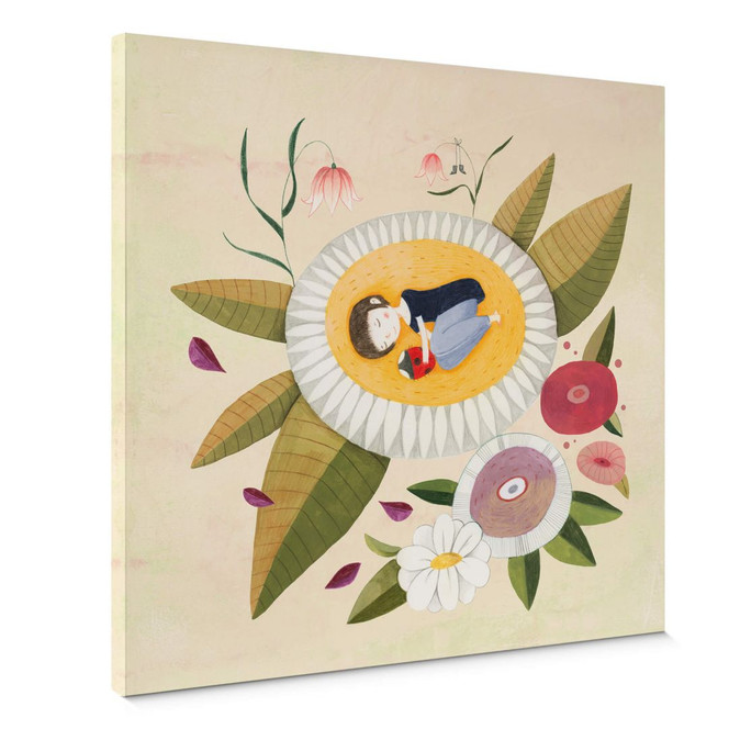 Leinwandbild Loske - Gartenträume