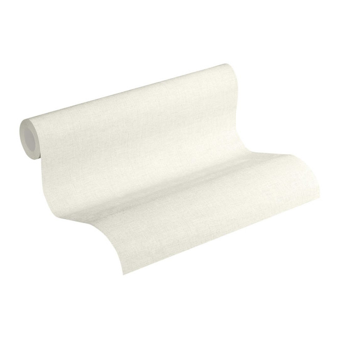 Livingwalls Vliestapete New Walls Tapete Uni creme, weiss