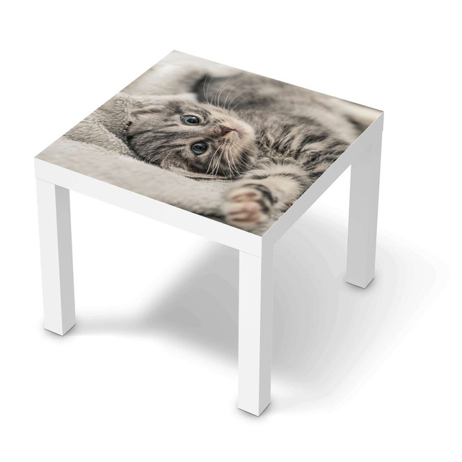 Möbelfolie IKEA Lack Tisch 55x55cm - Kitty the Cat- Bild 1