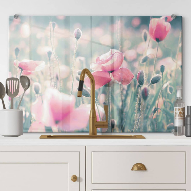 Spritzschutz Delgado - Mohnblumenmomente