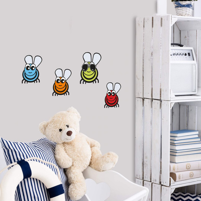 Wandsticker Honigbienchen