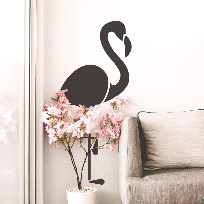 Wandtattoo Flamingo Silhouette 02