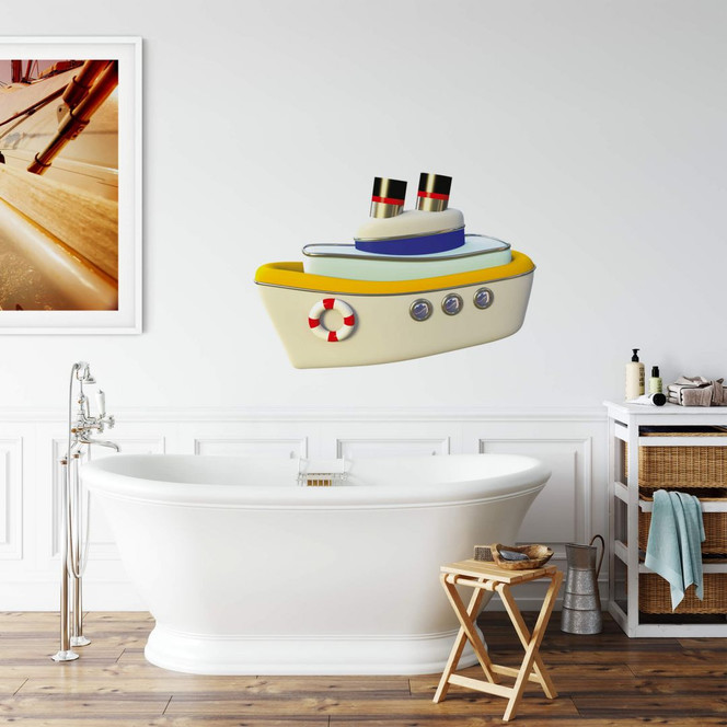 Wandtattoo Michel Agullo - Dampfer 02