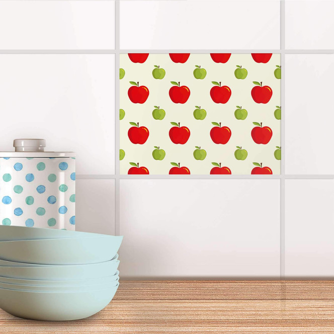 Fliesenfolie - An apple a day