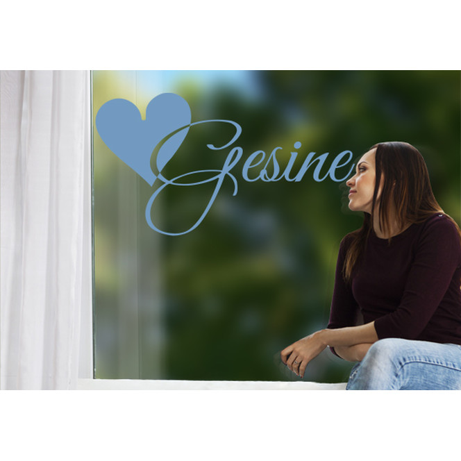 Glasdekor Wunschtext Initiale G - Bild 1