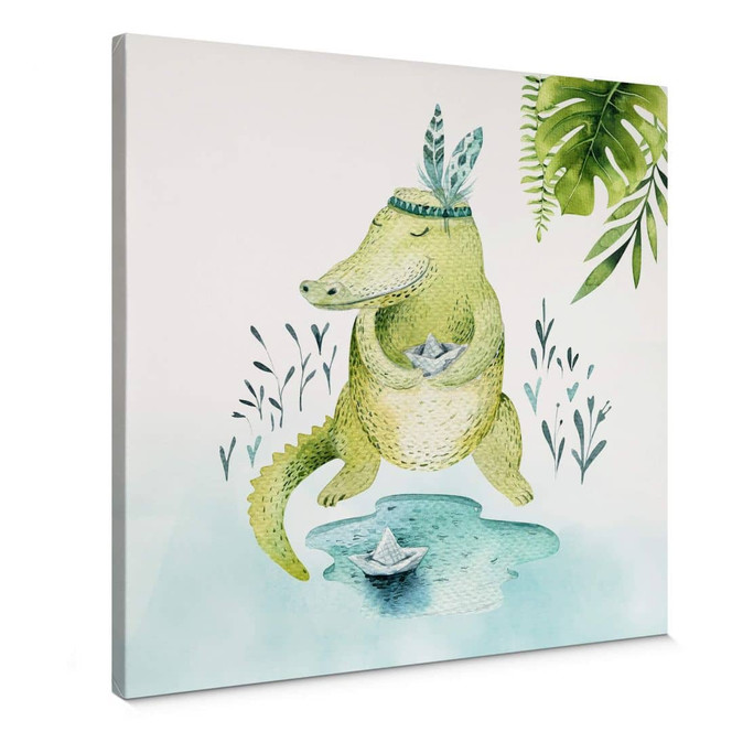 Leinwand Kvilis - Schiffchen falten