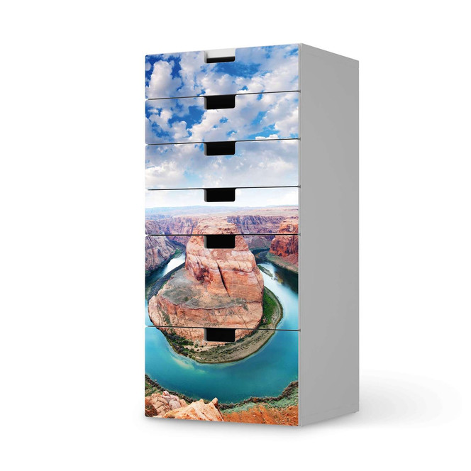 Klebefolie IKEA Stuva / Malad Kommode - 6 Schubladen - Grand Canyon- Bild 1