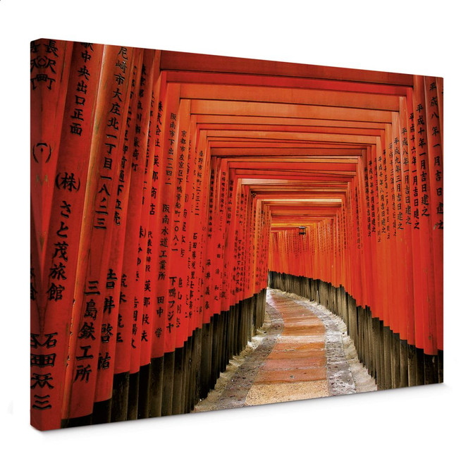 Leinwandbild Asiatischer Garten