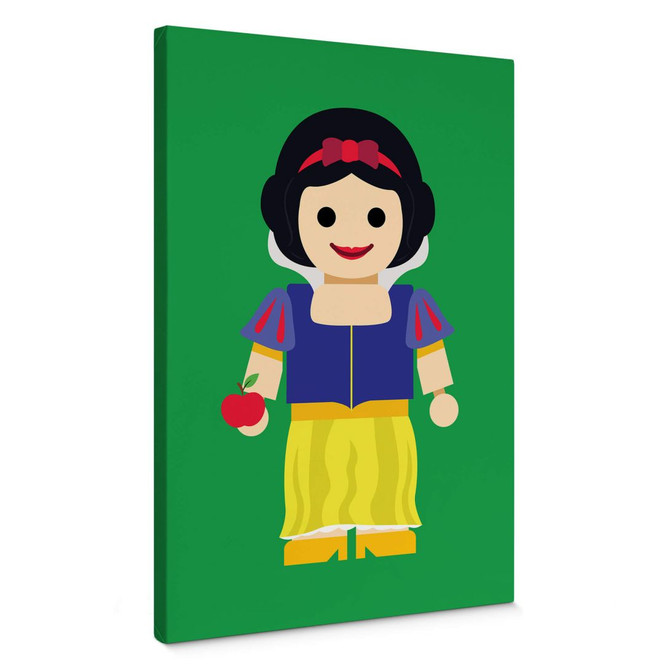 Leinwandbild Gomes - Schneewittchen Spielzeug