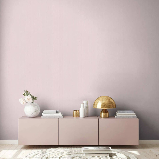 Livingwalls Unitapete Mata Hari Vliestapete einfarbig rosa