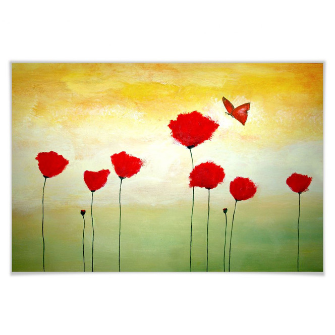 Poster Melz - Kleiner Schmetterling