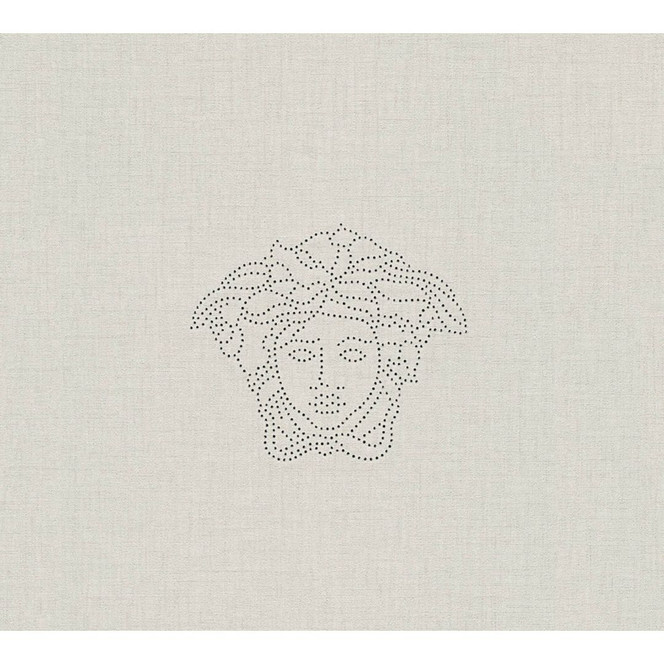 Versace wallpaper Designpanel Medusa creme, metallic