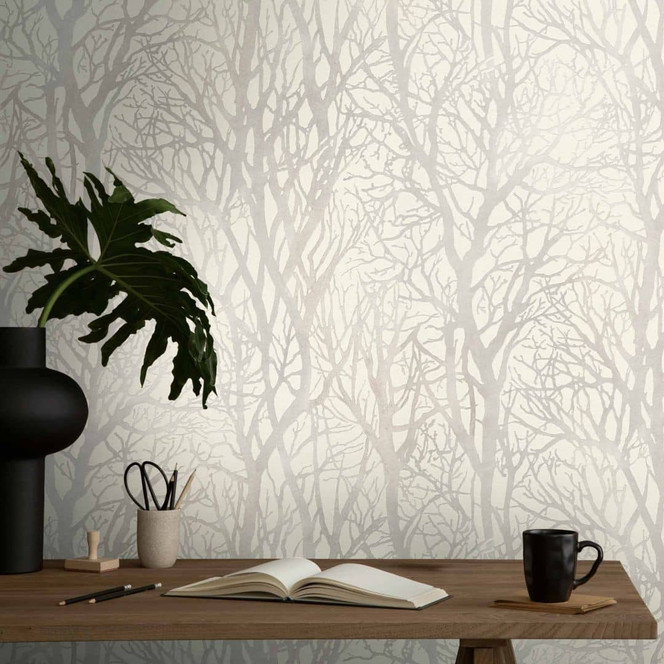 A.S. Création Mustertapete Tapete Life 3 Metallic, Weiss