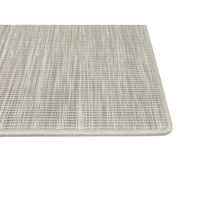 Dalia Outdoor Kettelteppich Rechteck Wunschmass in Beige