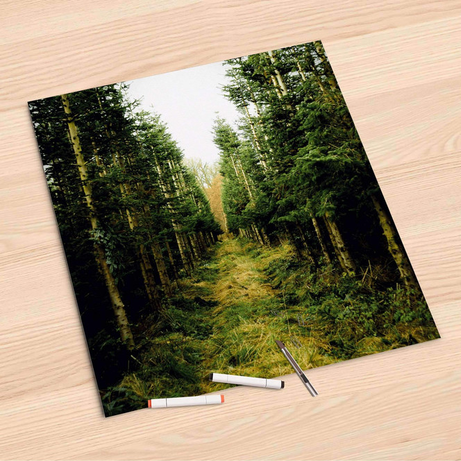 Folienbogen (60x60cm) - Green Alley- Bild 1