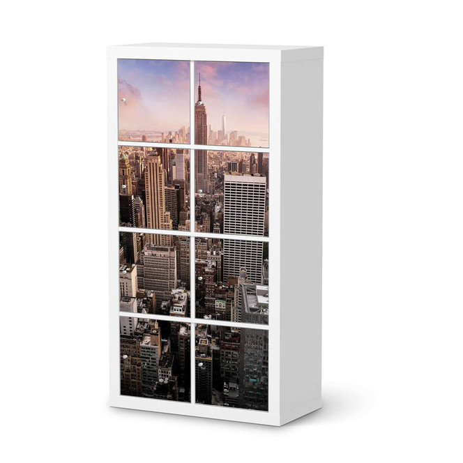 Klebefolie IKEA Expedit Regal 8 Türen - Big Apple- Bild 1