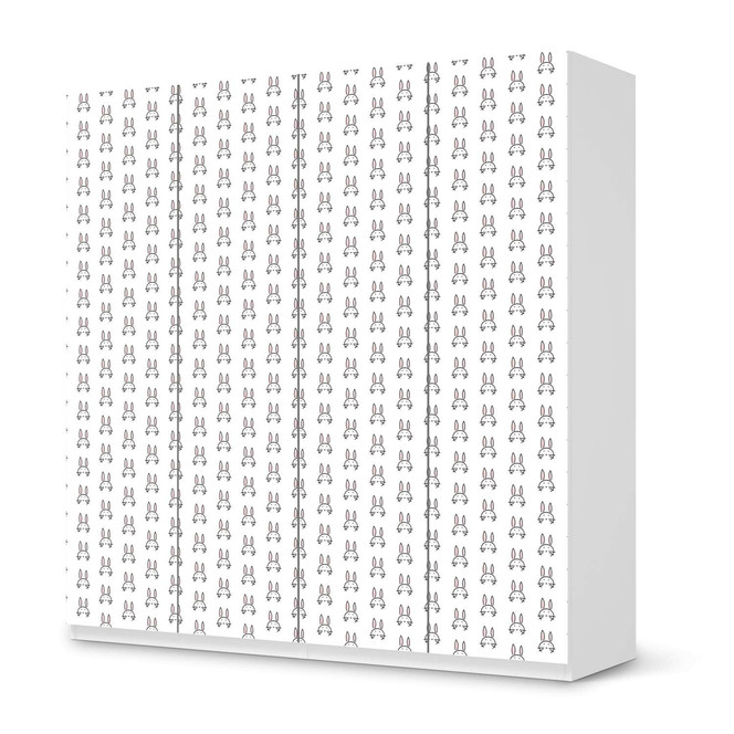 Klebefolie IKEA Pax Schrank 201cm Höhe - 4 Türen - Hoppel- Bild 1