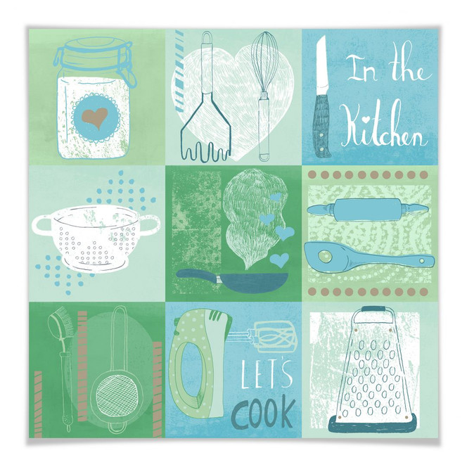 Poster Loske - In the Kitchen