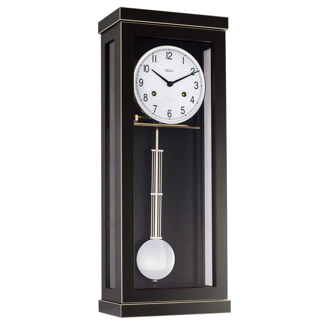 Regulateur Lindford "HERMLE" Schwarz Nickel