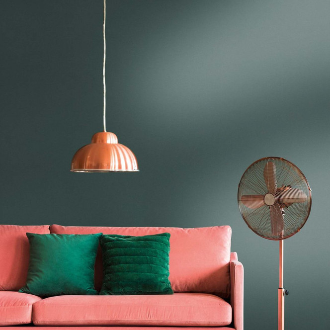 Tapete Petrol Blau Vliestapete modern einfarbig für Wohnzimmer, Schlafzimmer