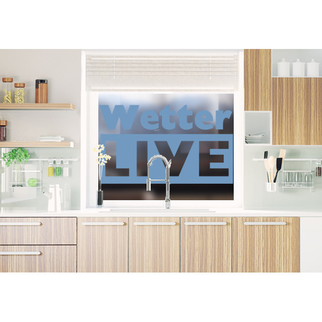 Glasdekor Livewetter - Bild 1