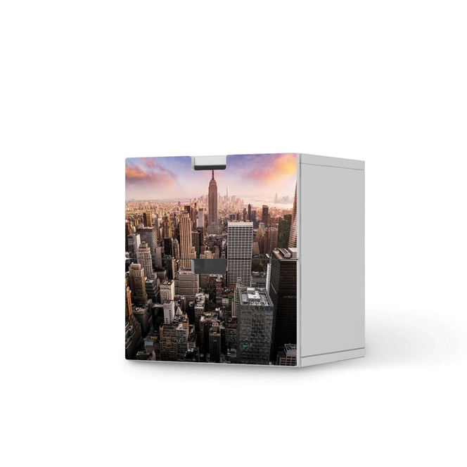 Klebefolie IKEA Stuva / Malad Kommode - 2 Schubladen - Big Apple- Bild 1