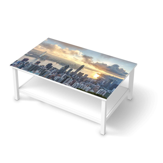 Möbelfolie IKEA Hemnes Tisch 118x75cm - Hong Kong- Bild 1