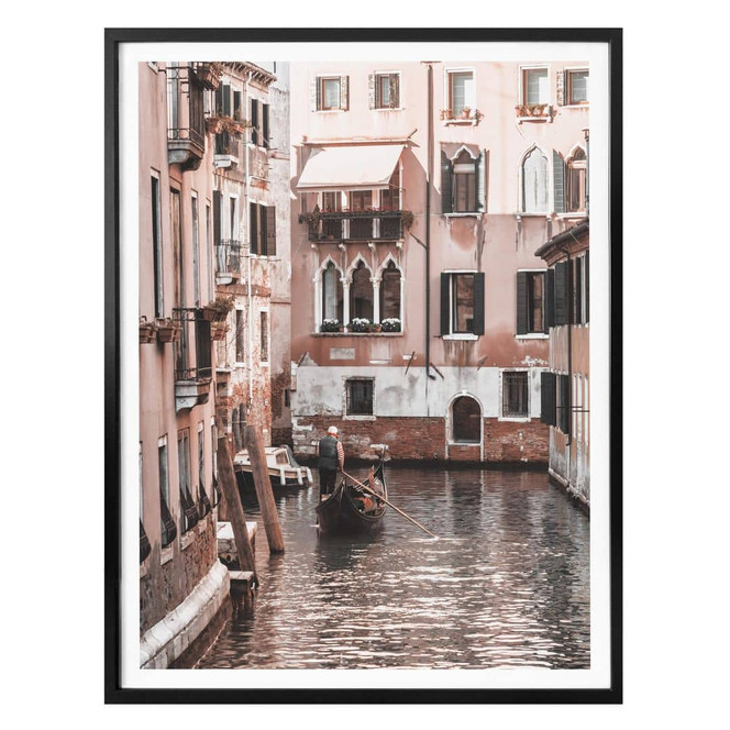 Poster Colombo - Kanal in Venedig