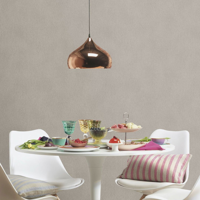 Rasch Vliestapete, Unitapete African Queen III hellgrau