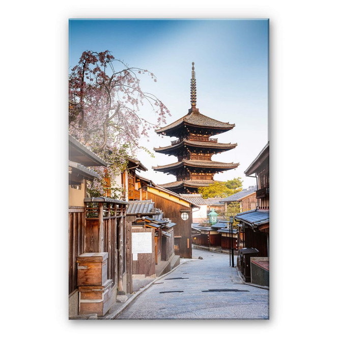 Acrylglasbild Colombo - Yasaka Pagode in Japan