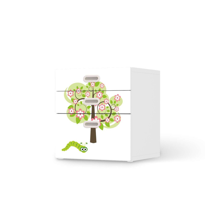 Folie IKEA Stuva / Fritids Kommode - 3 Schubladen - Blooming Tree- Bild 1