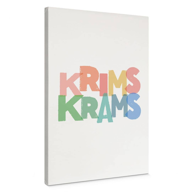 Leinwandbild Krimskrams