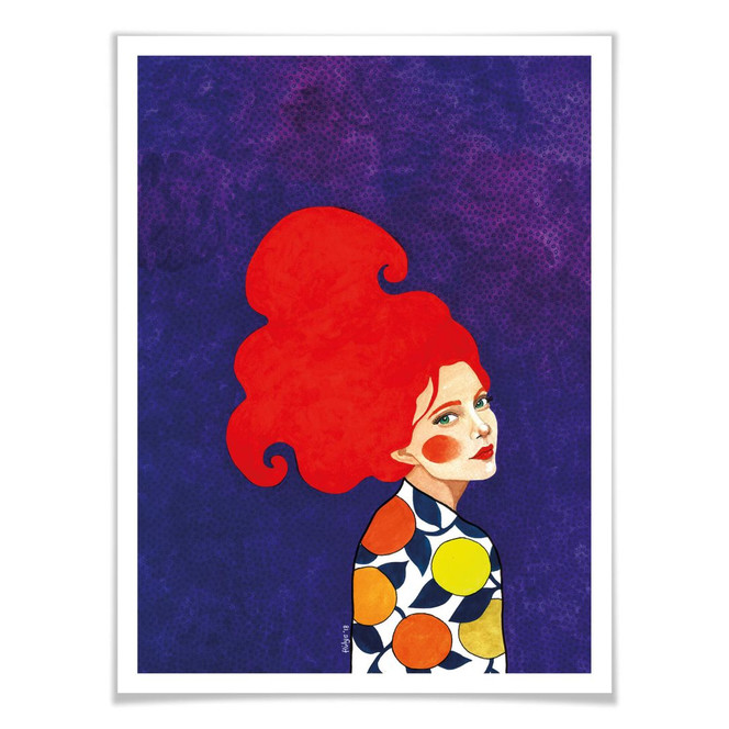 Poster Hülya - In der Vergangenheit