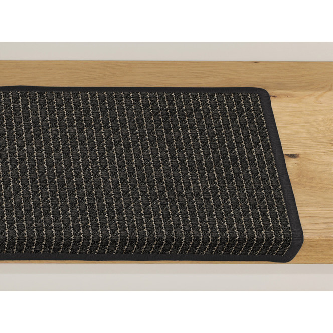 Thore Stufenmatte Rechteckig in Black