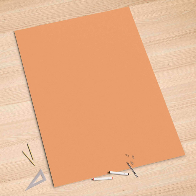 Folienbogen (100x150cm) - Orange Light- Bild 1