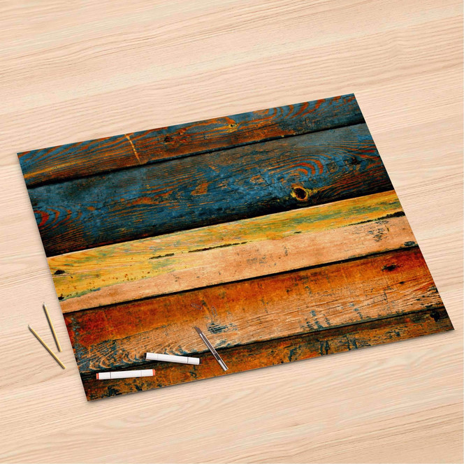 Folienbogen (120x80cm) - Wooden- Bild 1