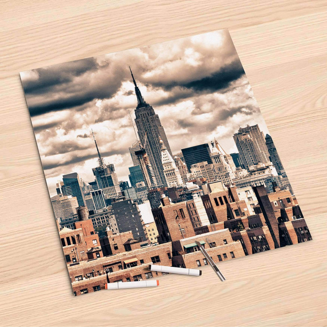 Folienbogen (60x60cm) - Skyline NYC- Bild 1