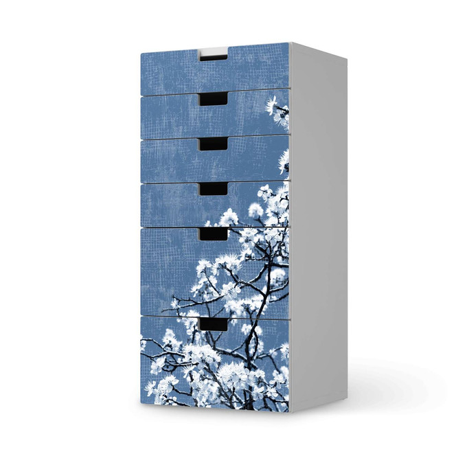 Klebefolie IKEA Stuva / Malad Kommode - 6 Schubladen - Spring Tree- Bild 1