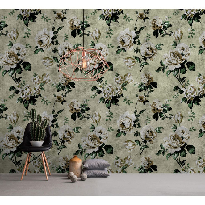 Livingwalls Fototapete Walls by Patel 2 wild roses 1 - Bild 1