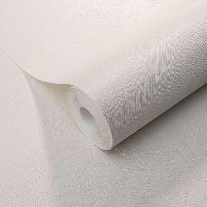 Vliestapete mit grafischen Mustern in weiss